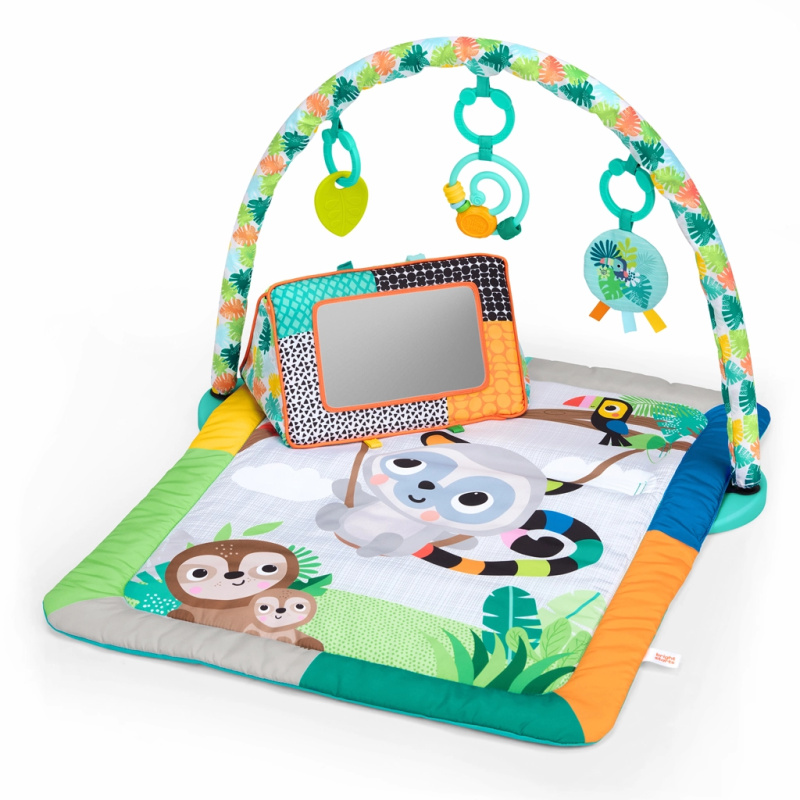 Bright Starts hrací deka Tropical Treetop pro rozvoj motoriky a smyslů