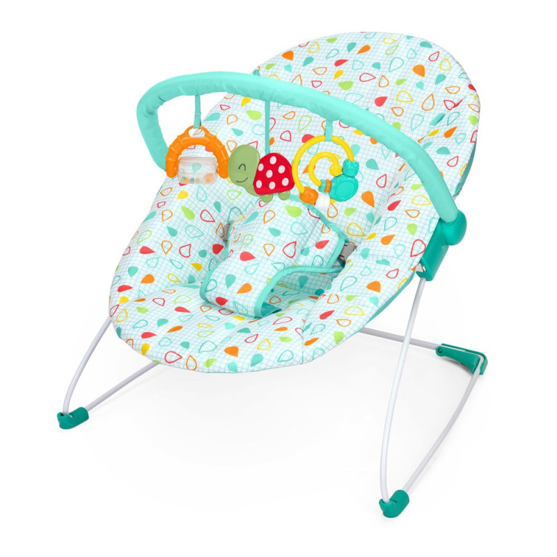 Bright Starts lehátko s hračkami Colorful Confetti Bouncer od narození