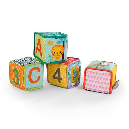 Bright Starts Grab&Stack Kostky 3m+