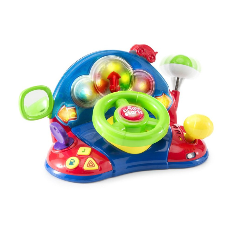 Bright Starts Hračka hudební světelná volant Lights&Colors Driver™ 6m+