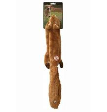 Hračka pes Veverka pískací Skinneeez 61 cm