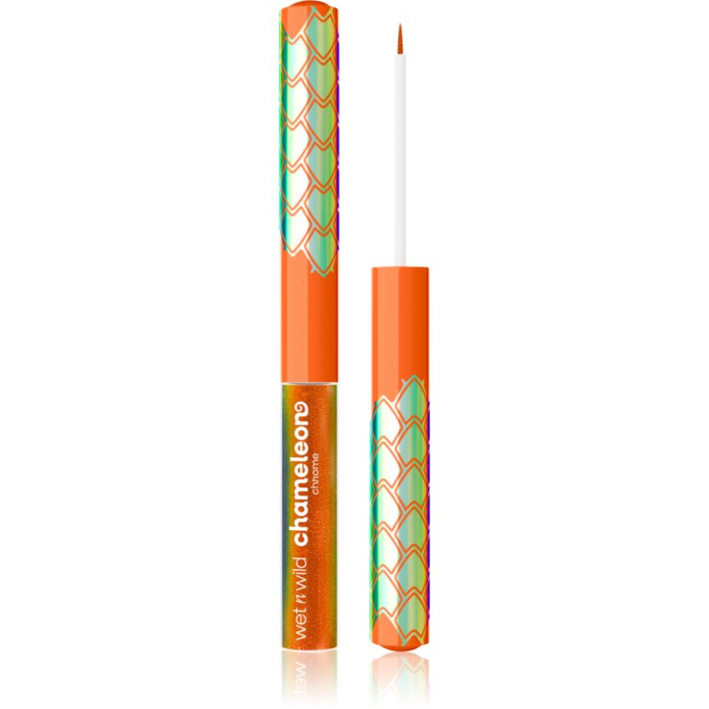 Wet n Wild Chameleon Chrome Liquid Eyeliner holografická linka na oči odstín Turbo Dream 2.7 ml