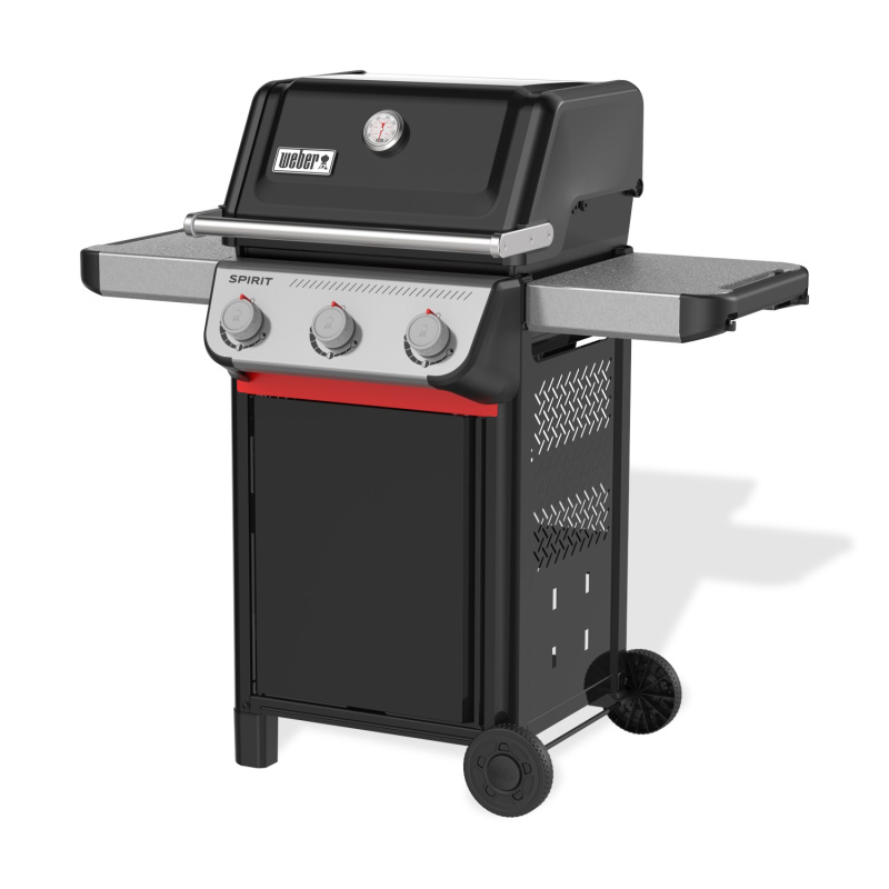 Weber Plynový gril Spirit E-310, černá, 117 x 123 x 67,5 cm