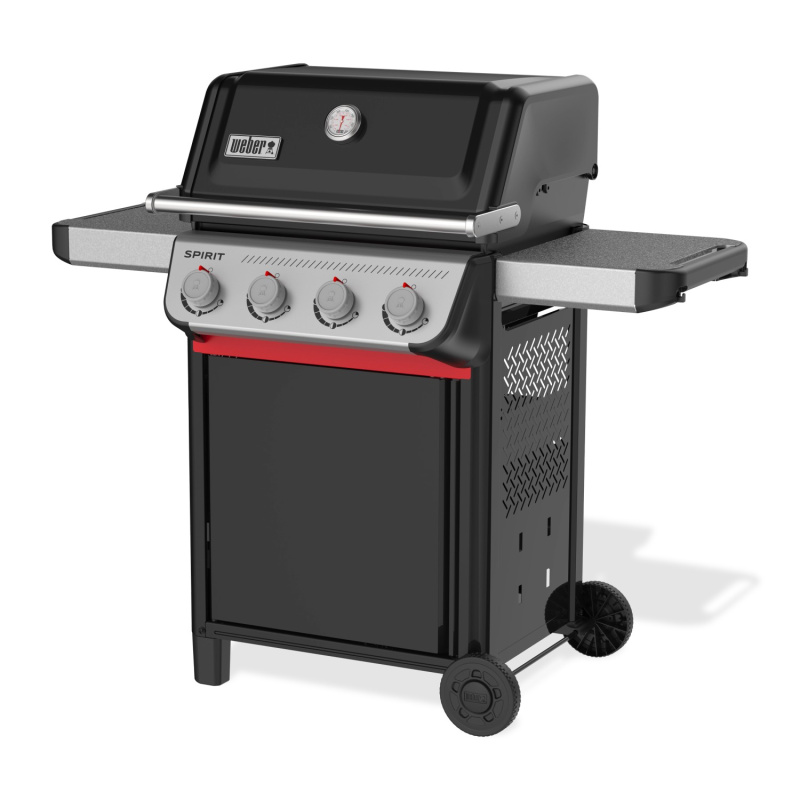 Weber Plynový gril Spirit E-410, černá, 117 x 123 x 67,5 cm