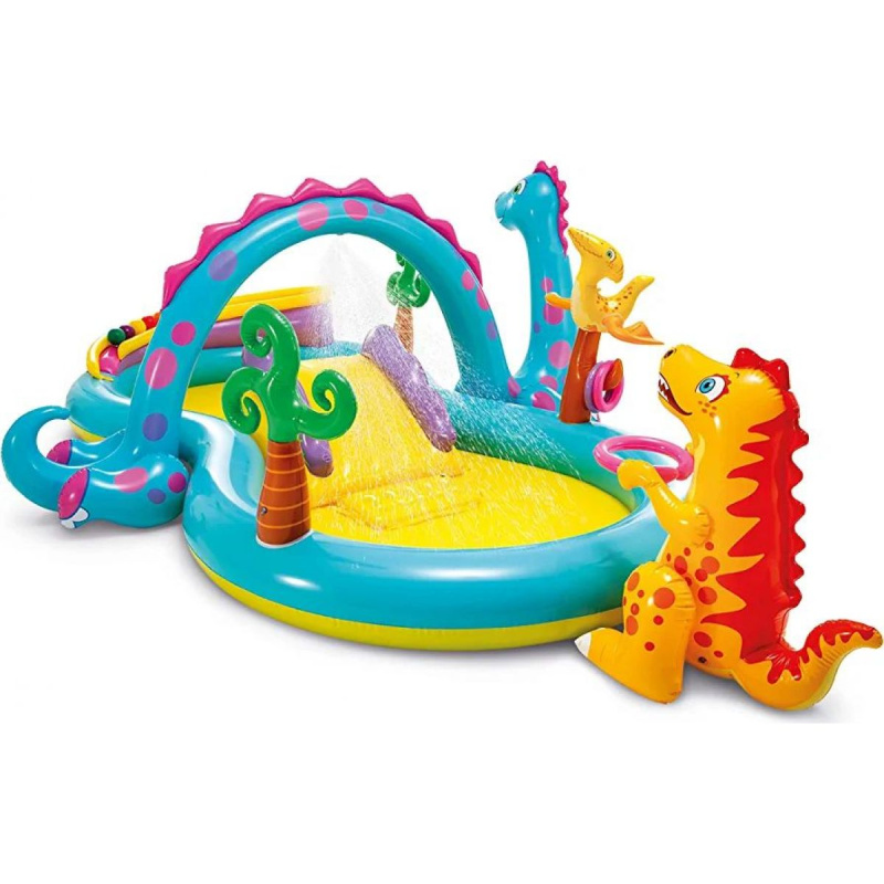 Intex 57135 Hrací centrum Dinosaurus 333 x 229 cm