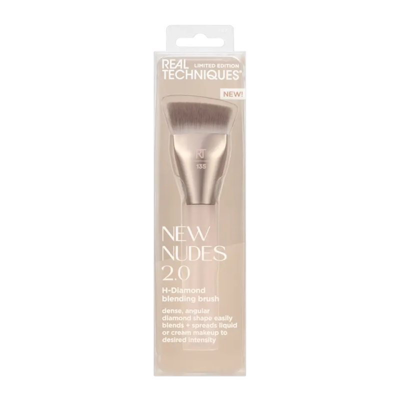 Real Techniques Multifunkční štětec New Nudes H-Diamond