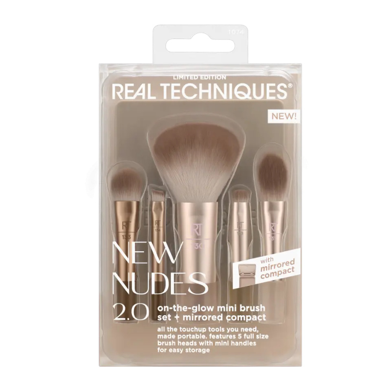 Real Techniques Sada štětců New Nudes On-the-glow