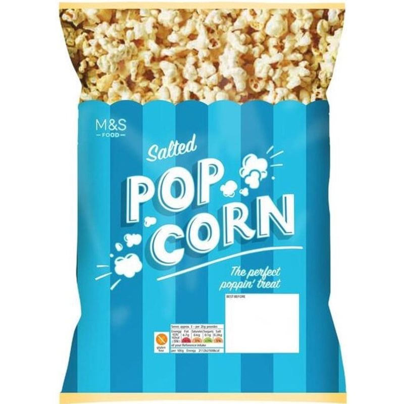 Marks & Spencer Solený popcorn
