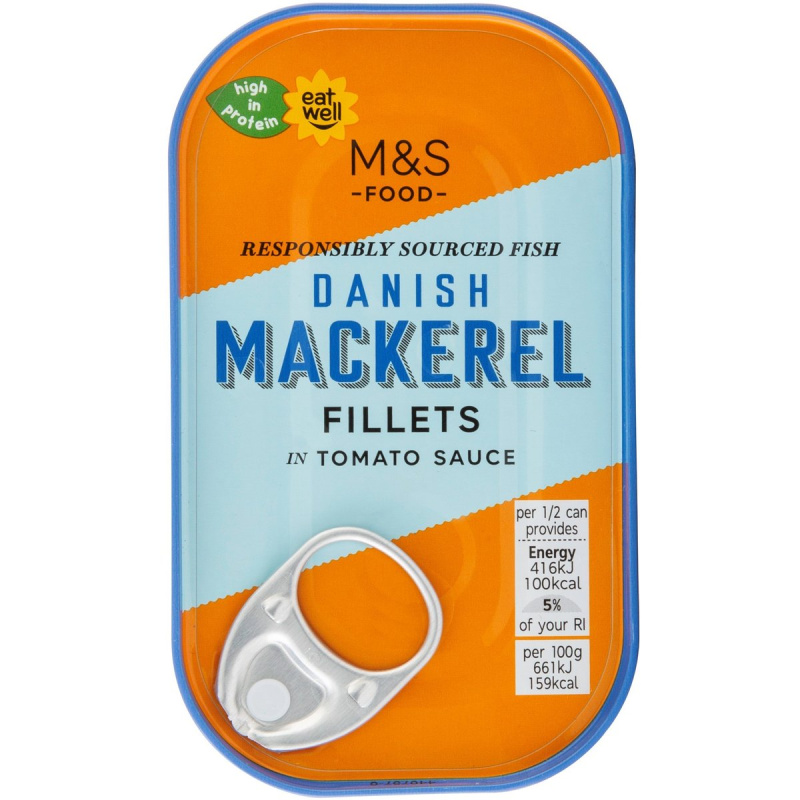 Marks & Spencer Filety z makrely v tomatové omáčce