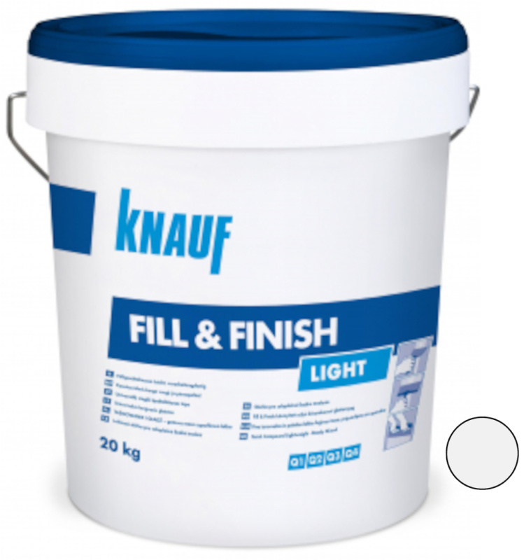 Tmel finální Knauf FILL & FINISH LIGHT 20 kg
