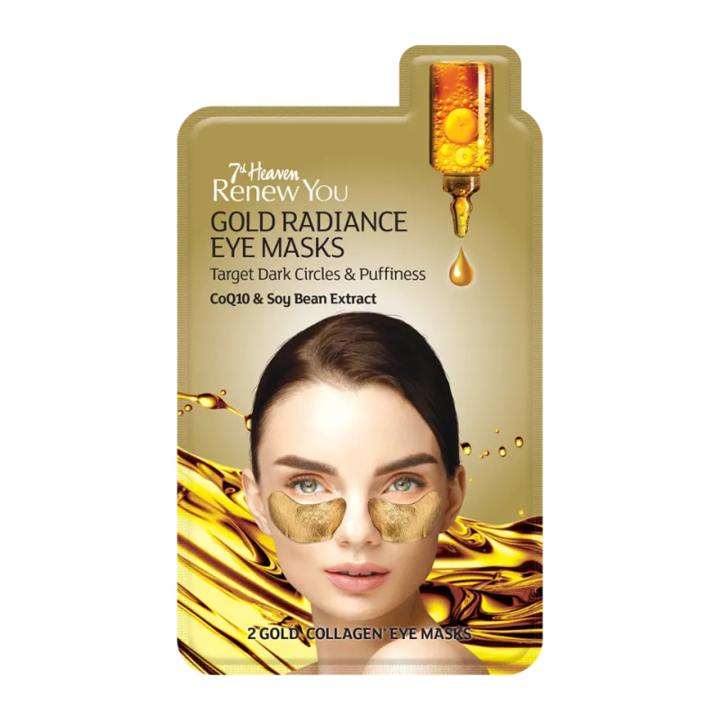 7th Heaven Polštářky pod oči Gold Radiance