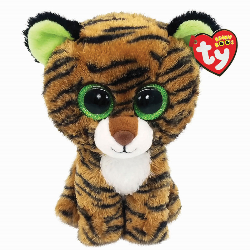 BEANIE BOOS TIGGY, 15 cm - tygr