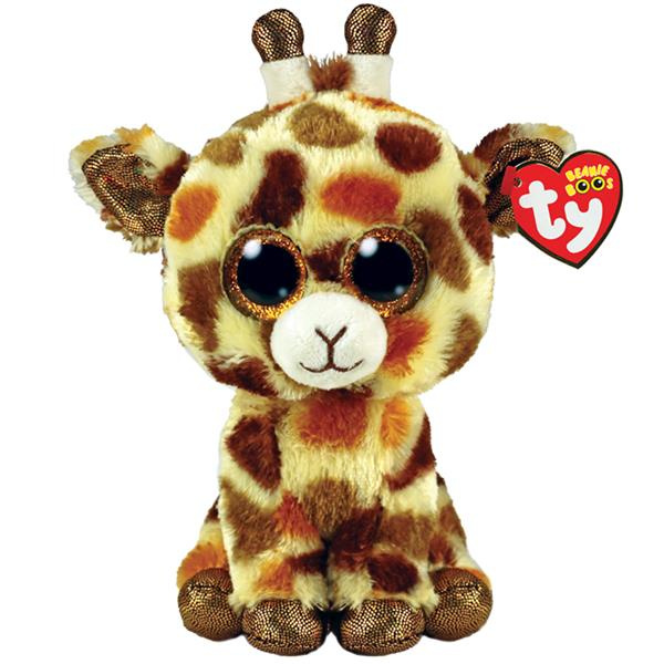 Beanie Boos  STILTS, 15 cm - hnědá žirafa (3)