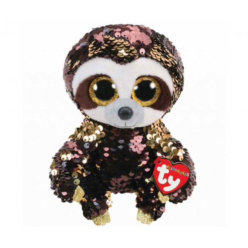 Plyšový flippables lenochod dangler s velkýma očima 24cm