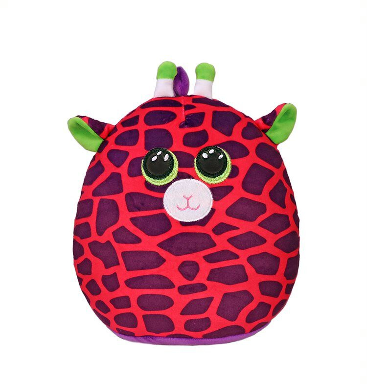 Ty Squish-a-Boos GILBERT, 22 cm - pink giraffe (1)