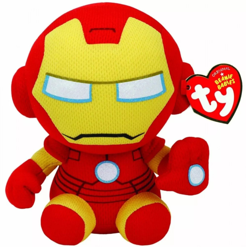 Beanie Babies Marvel IRON MAN, 15 cm (1)