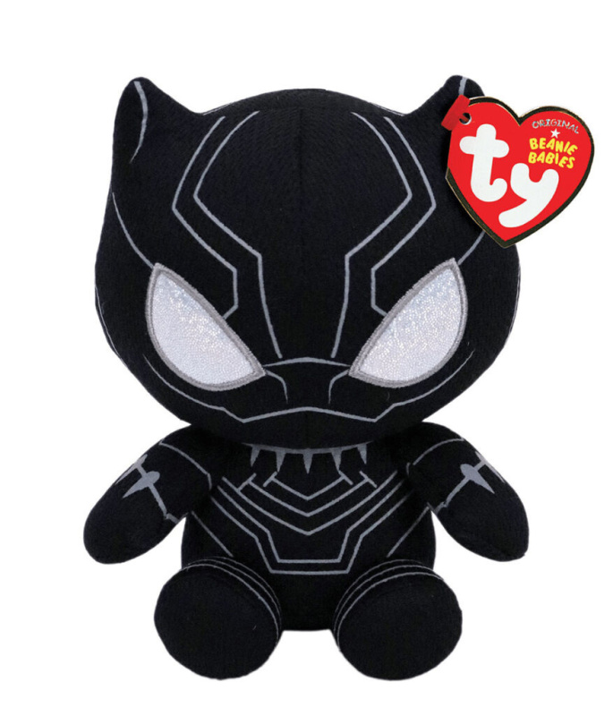 Beanie Babies Marvel BLACK PANTHER, 15 cm (1)
