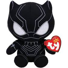 Beanie Babies Marvel BLACK PANTHER, 15 cm (1)
