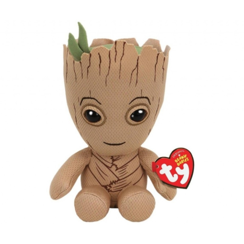 Beanie Babies Marvel GROOT, 15 cm (1)