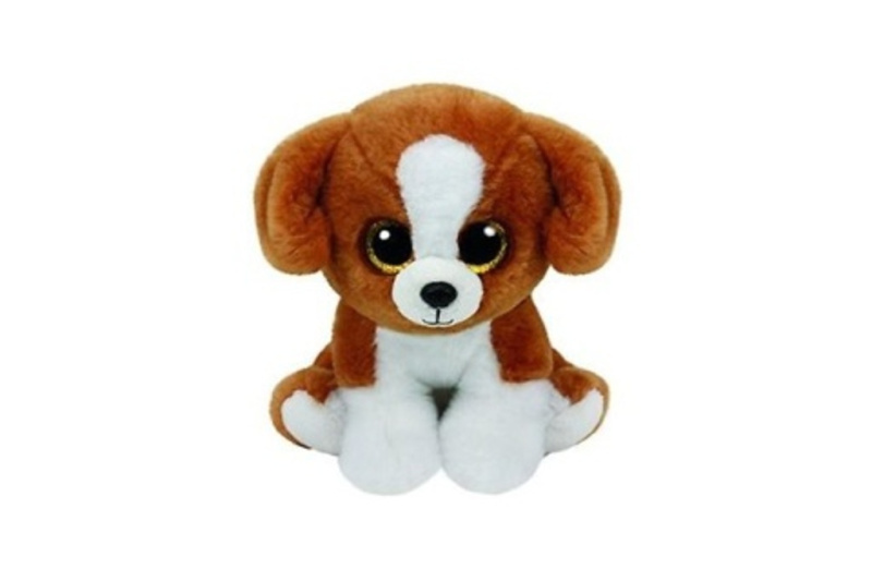 Beanie Babies Snicky hnědý pes 24 cm