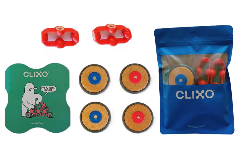 Clixo Wheels - sada kol a spojek