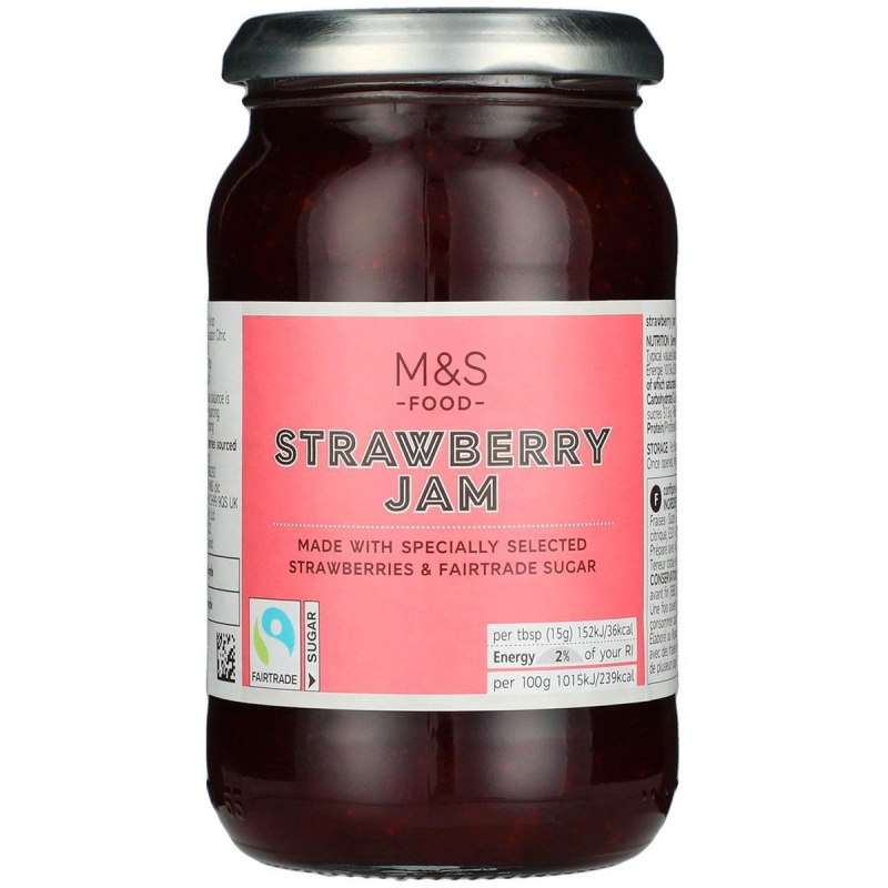 Marks & Spencer Jahodový džem extra