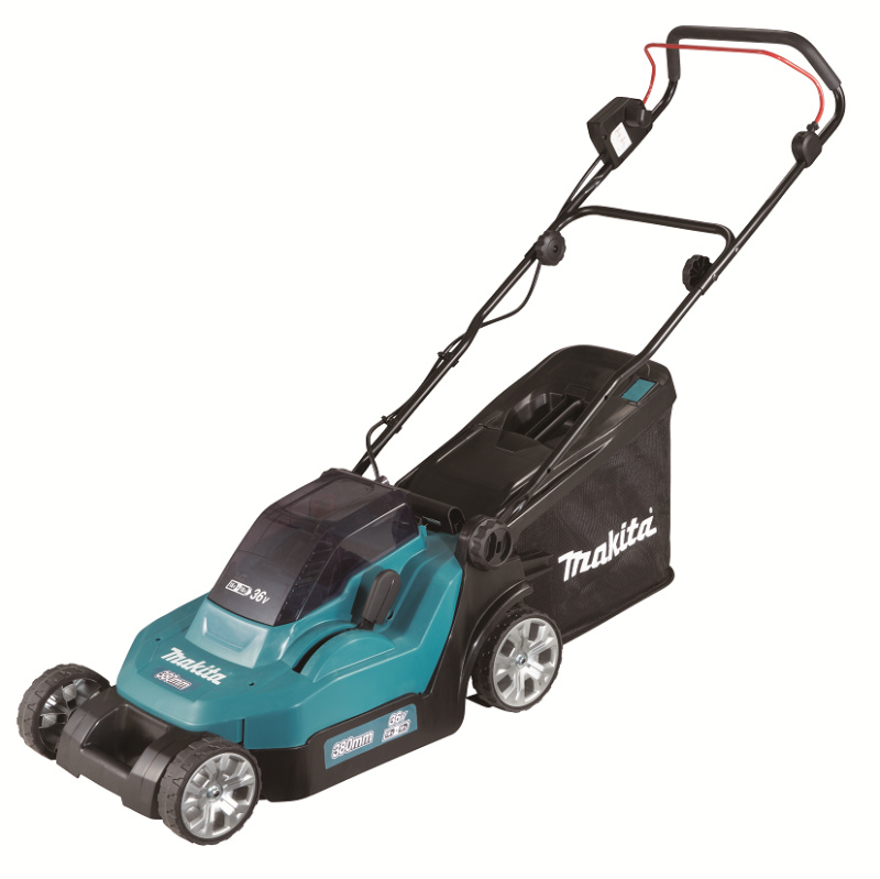 Aku sekačka na trávu Makita DLM382CM2, 38 cm, 2× 18 V, 4,0 Ah