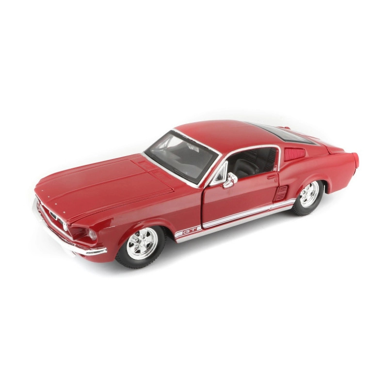 Složený model Ford Mustang GT 1967 1/24 červená