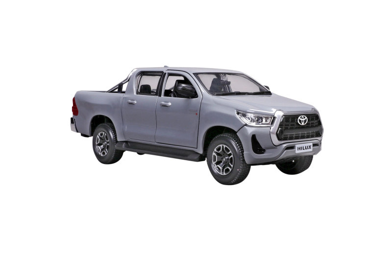 Maisto Toyota Hilux special edition model auta 1:24 šedý