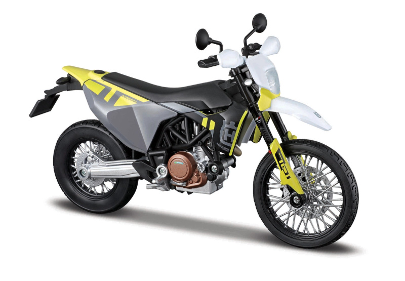 Maisto - Motocykl, 2023 Husqvarna 701 Supermoto, 1:18