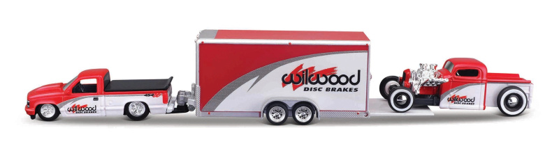 Maisto - Chevrolet 454 SS Pick-up 1993, Car Trailer, Chevy Pickup 1936, 1:64