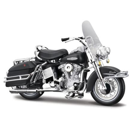 Maisto -  FLH Electra Glide 1966, blister box, 1:18