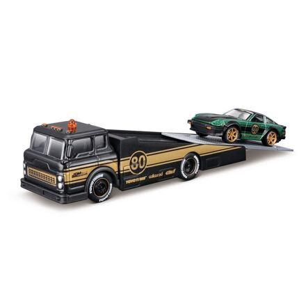 Maisto - Datsun 280ZX (S130) Ramp Truck + 1980, 1:64