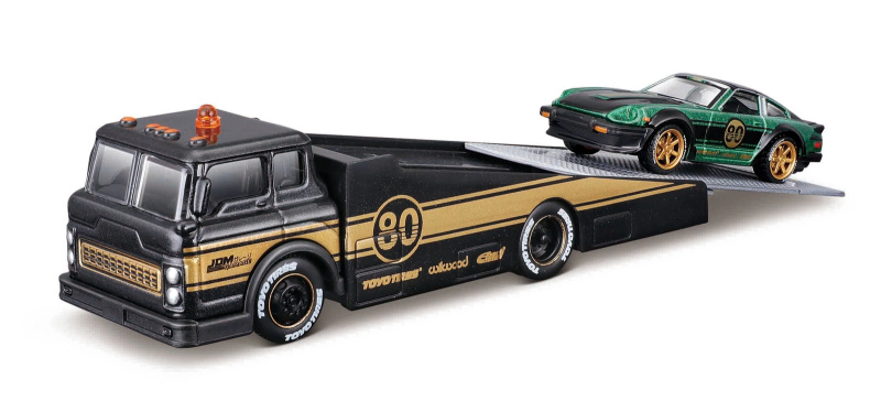 Maisto - Datsun 280ZX (S130) Ramp Truck + 1980, 1:64