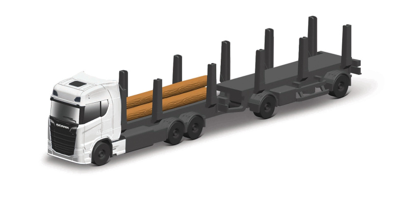 Maisto Mini pracovní stroje, Přívěs Scania 770S recyklace