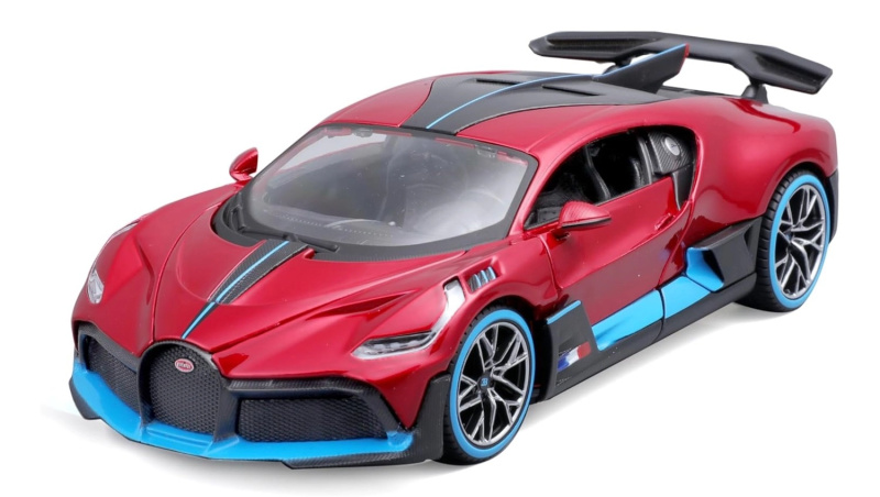 Maisto Bugatti Divo červená 1:24