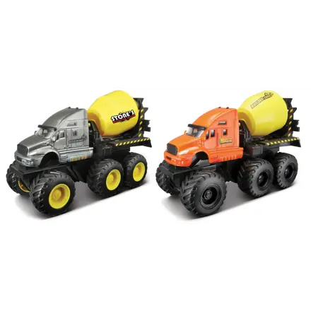 Maisto Builder Zone Quarry monsters užitkové vozy - míchačka, 2 druhy