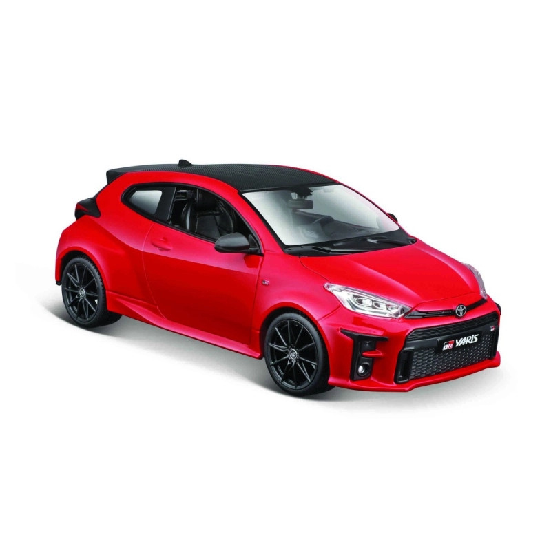 Maisto Toyota GR Yaris 2021 bílá 1:24