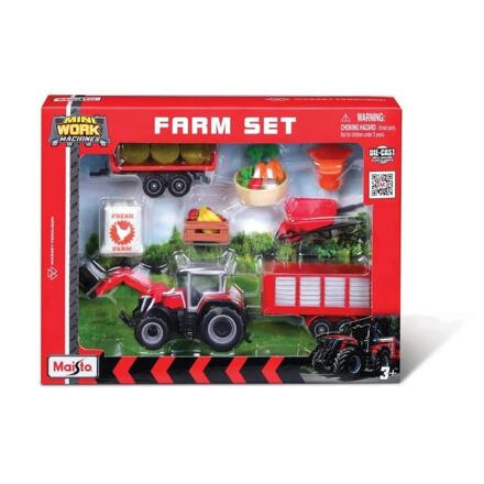 Maisto -  Massey Ferguson - Farmářský set