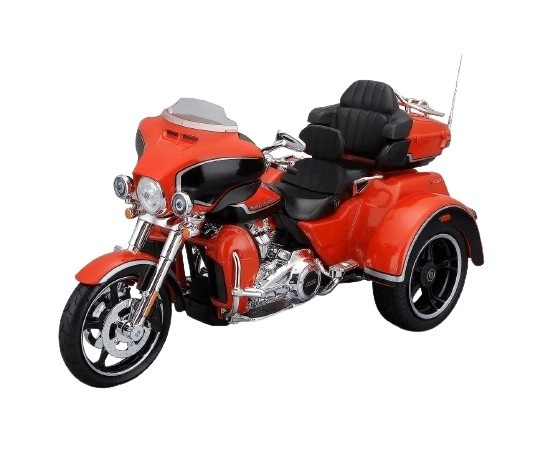 Kovový model motocyklu HD 2021 CVO Tri Glide 1/12