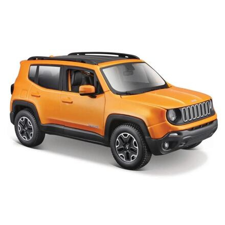 Maisto Kit Jeep Renegade model ke skládání oranžová 1:24