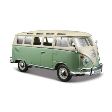 Kompozitní model Volkswagen Van Samba béžová a zelená