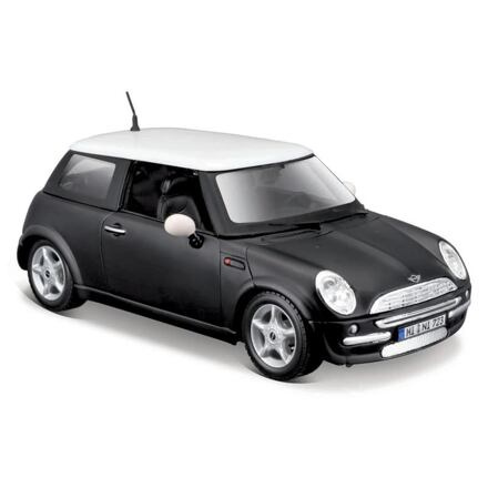 Maisto Mini Cooper matná barva černá 1:24