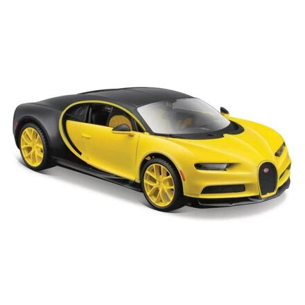 Maisto Bugatti Chiron žlutá/černá 1:24
