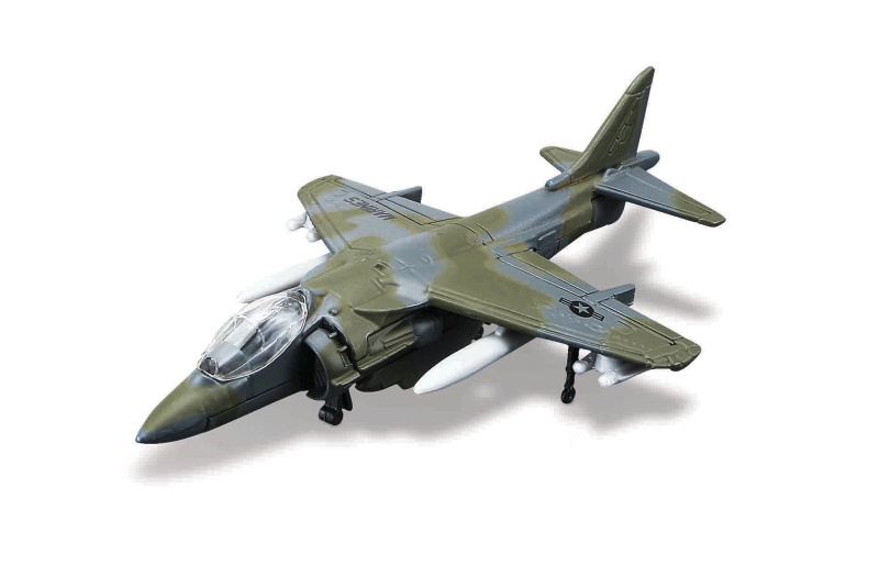 Maisto - Fresh Metal Tailwinds - letadla, AV-8B Harrier II, tmavě šedá