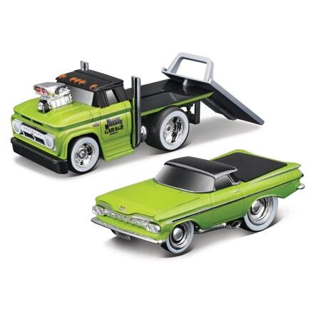 Maisto - Chevrolet C60 Flatbed Chevrolet El Camino 1966, 1:64