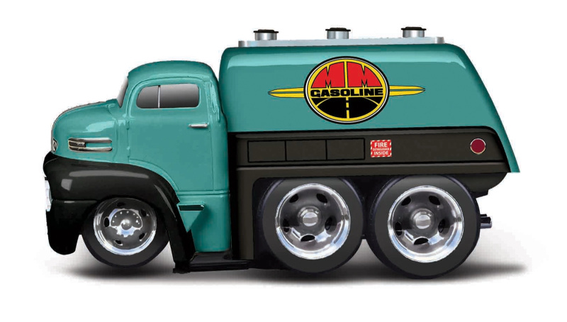 Maisto - Ford COE Fuel Truck 1950, 1:64