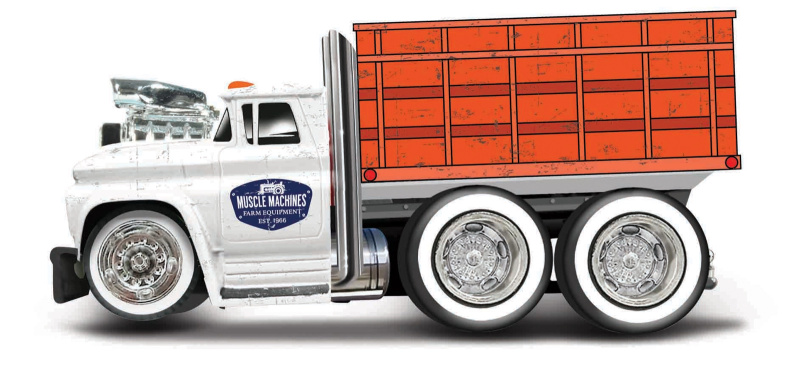 Maisto - Chevrolet C60 Grain Truck 1966, 1:64