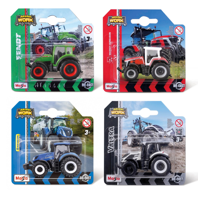 Maisto Traktor mini pracovní stroj, více druhů