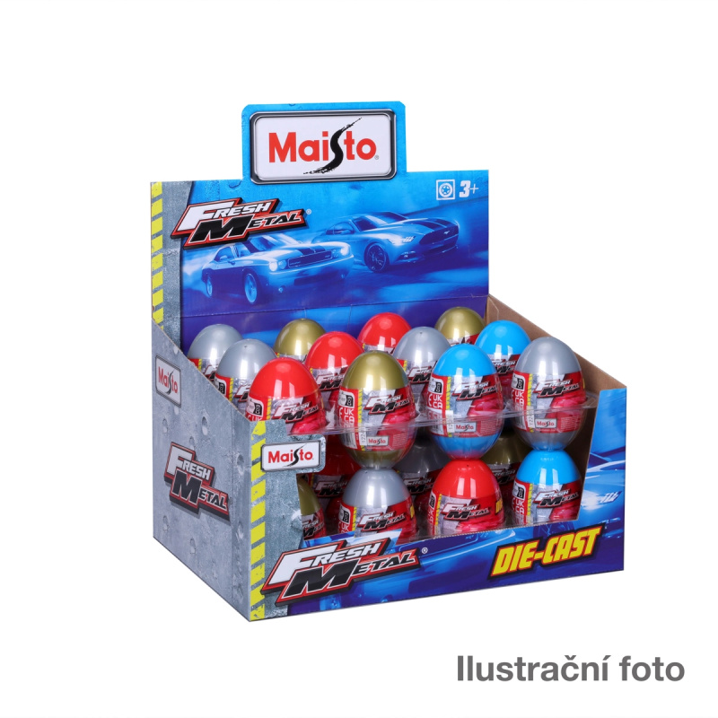 Maisto Egg  - Vajíčko s kovovým modelem, více druhů